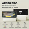 Ajazz AK820 Pro 75% Wireless Mechanical Keyboard